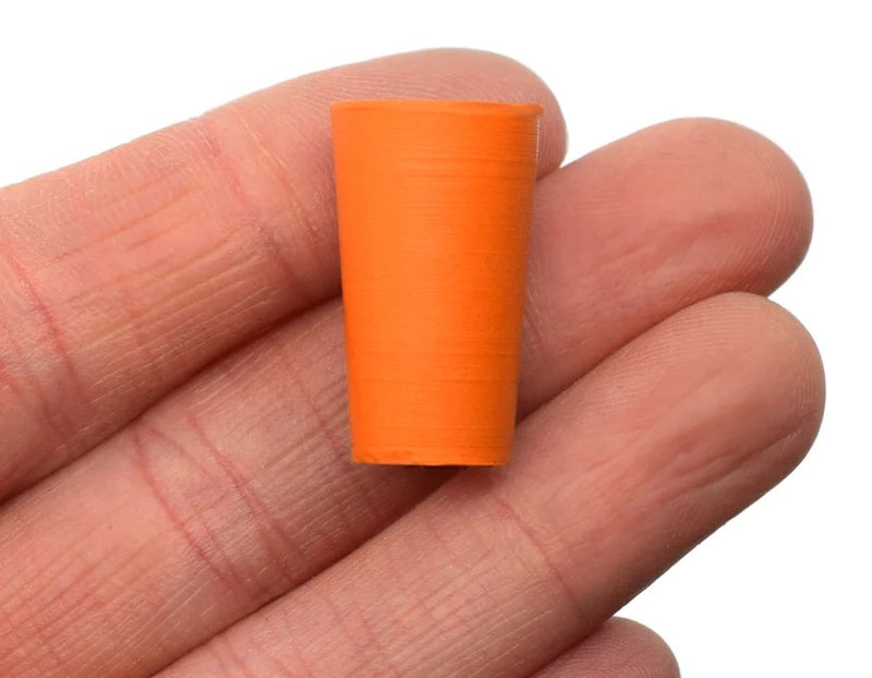 Tapon De Hule Naranja 9/11.5Mm