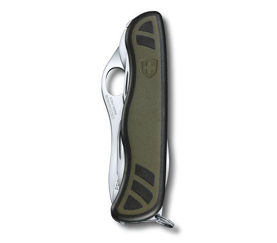 Navaja Suiza Del Soldado Verde-Negra 111Mm 10 Funciones Grande Victorinox ID-2137594