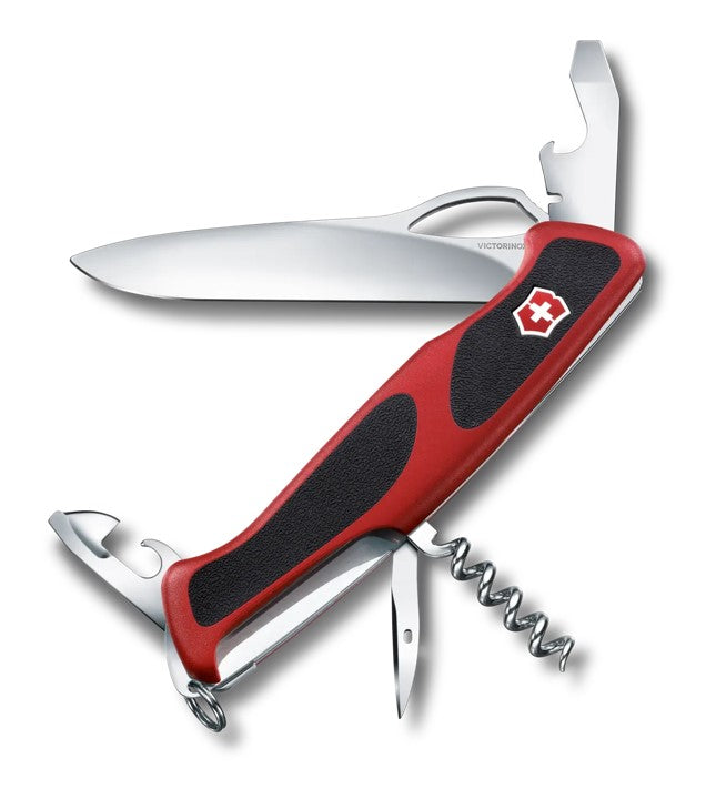 Navaja Suiza Rangergrip 61 De 130Mm Cacha Doble Rojo -Negro 11 Funciones Grande Victorinox ID-3248088