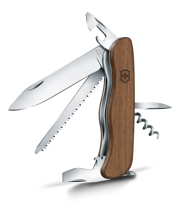 Navaja Suiza Forester Wood Madera 111Mm 10 Funciones Grande Victorinox ID-3250112