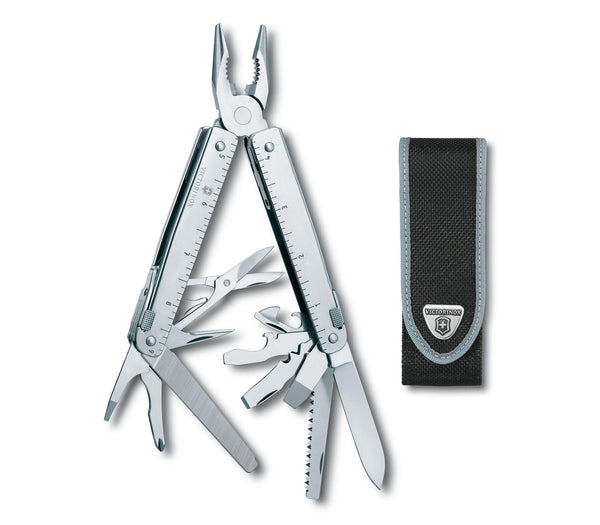 Navaja Suiza Swiss Tool X Con Funda De Nylon 115Mm 28 Funciones Victorinox ID-2543037