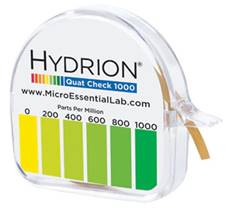 Tira Para Cuaternario Amonio 0-1000Ppm En Rollo 15Ft   Hydrion ID-2901199