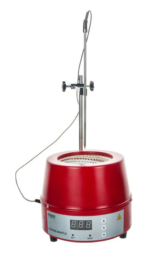 Mantilla Digital Electrica De Calentamiento Matraz 500Ml 120V 250W 450°C Con Soporte Eisco ID-2473381