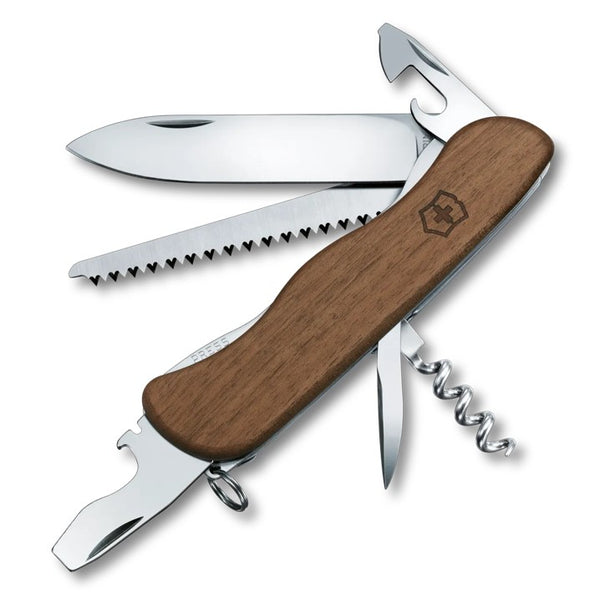 Navaja Suiza Forester Wood Madera 111Mm 10 Funciones Grande Victorinox ID-3250088