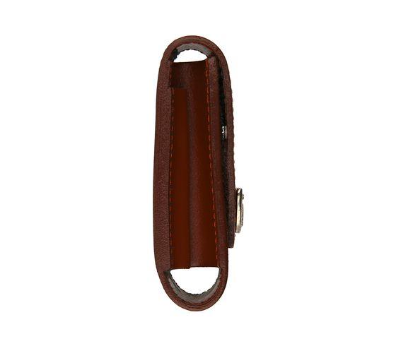 Funda De Piel Cafe Para Cinturon 10 X 4Cm Mediana Victorinox ID-2138037