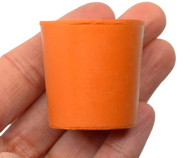 Tapon De Hule Naranja 31/36Mm