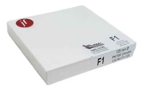 Papel Filtro Cualitativo # 1 De 125Mm Ø 11Μm Pk/100   Fagalab ID-2120560