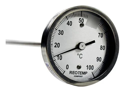 Termometro De Suelo Y Composta 0-100°C Largo 60Cm   Reotemp ID-2158135