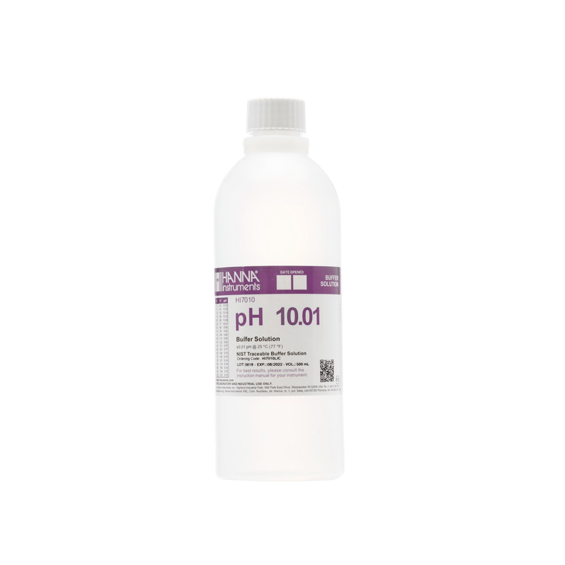 Buffer De Referencia Ph 10.01 Claro 500Ml   Hanna ID-2163648