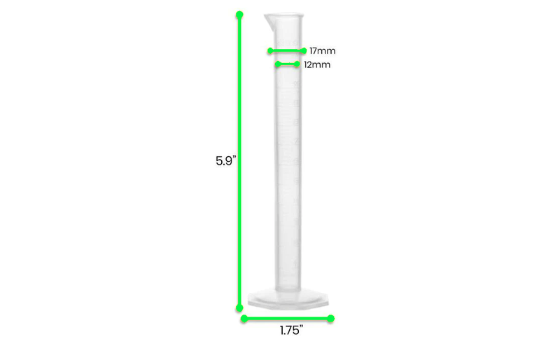 Probeta Graduada Polipropileno 10Ml   Eisco ID-2059393