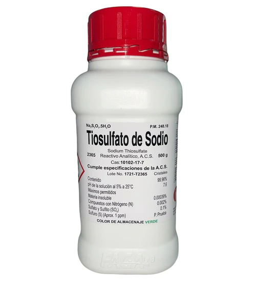 Tiosulfato De Sodio Pentahidratado Acs 500G   Fagalab ID-2124797