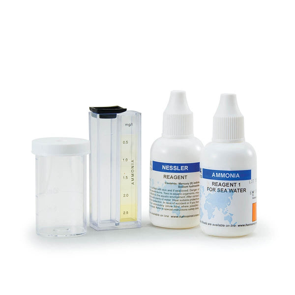 Kit Para Amonia Rango Bajo (0.0-2.5Ppm) Agua Salada  Hanna ID-1442627