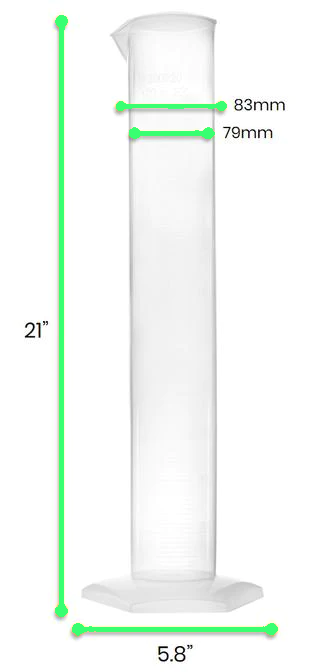 Probeta Graduada Polipropileno 2Lt   Eisco ID-2147713