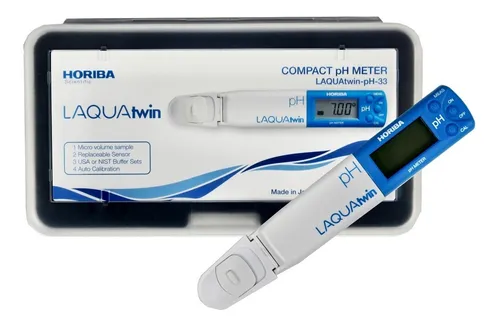 Medidor De Ph/Mv/°C 0.00 A 14.00 Laquatwin Ph33  Horiba ID-2150326