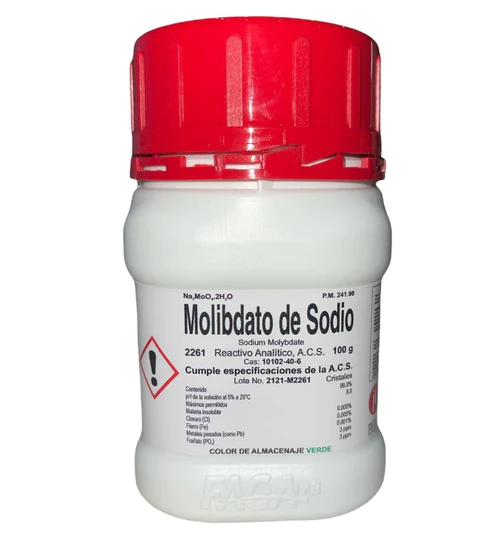 Molibdato De Sodio Acs 100G   Fagalab ID-2129356