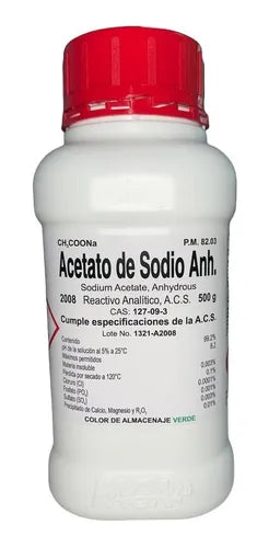 Acetato De Sodio Anhidro Acs 500G   Fagalab ID-2094007