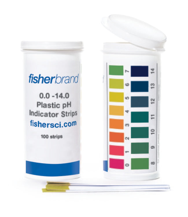 Papel Ph 0-14 Tiras Plasticas Pk/100 Fisher ID-1426849