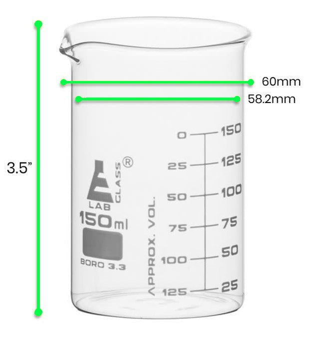 Vaso Precipitado Vidrio Astm 150Ml Eisco ID-2170534