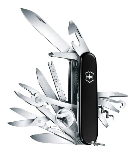 Navaja Suiza Swiss Champ Negra 91Mm 33 Funciones Mediana Victorinox ID-2135370