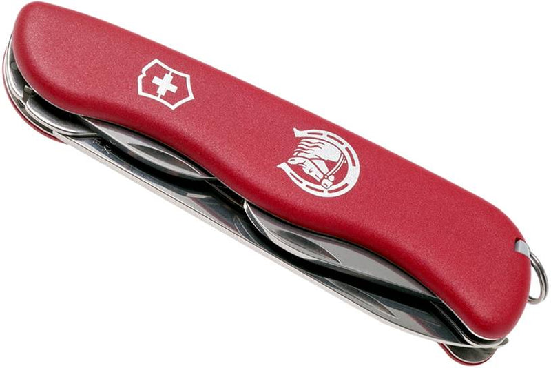 Navaja Suiza Equestrian Roja 111Mm 12 Funciones Grande Victorinox ID-2137590