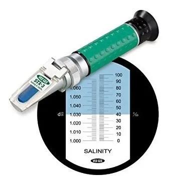 Refractometro Manual Salinometro 0-100Ppt Stx-3   Vee-Gee ID-2014772