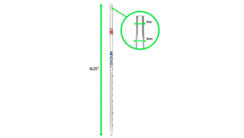 Pipeta Serologica Graduada Clase "B" 5Ml X  1/20 (0.05Ml)   Eisco ID-2060306