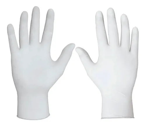 Guante De Latex No Esteril Plus Blanco Grande Pk/100   Ambiderm ID-2059836