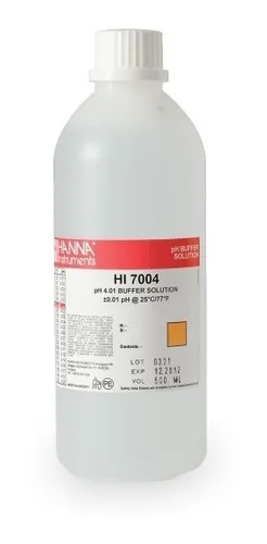 Buffer De Referencia Ph 4 500Ml   Hanna ID-2163643