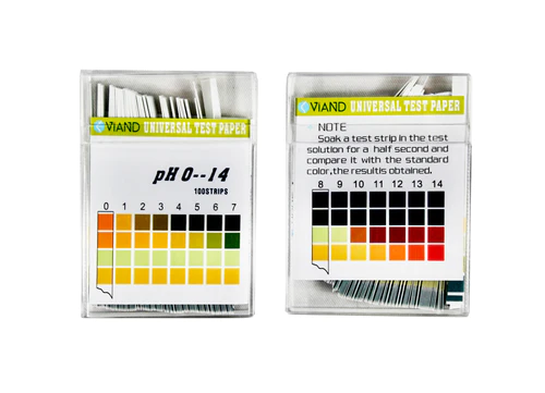 Papel Ph 0-14 Tiras Pk/100   Viand ID-2055360