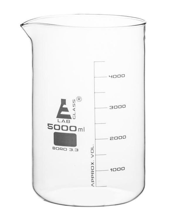 Vaso Precipitado De Vidrio 5Lt   Eisco ID-1462002