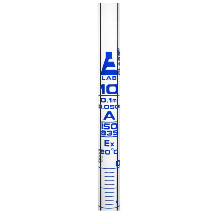 Pipeta Serologica Graduada Clase "A" 10Ml X 1/10   Eisco ID-2542833